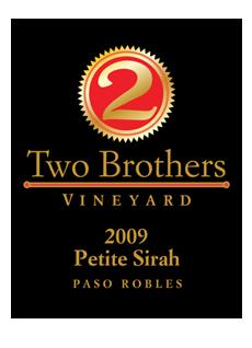 Two Brothers Vineyard Wine Label