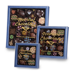 Tropical Chocolates Packaging